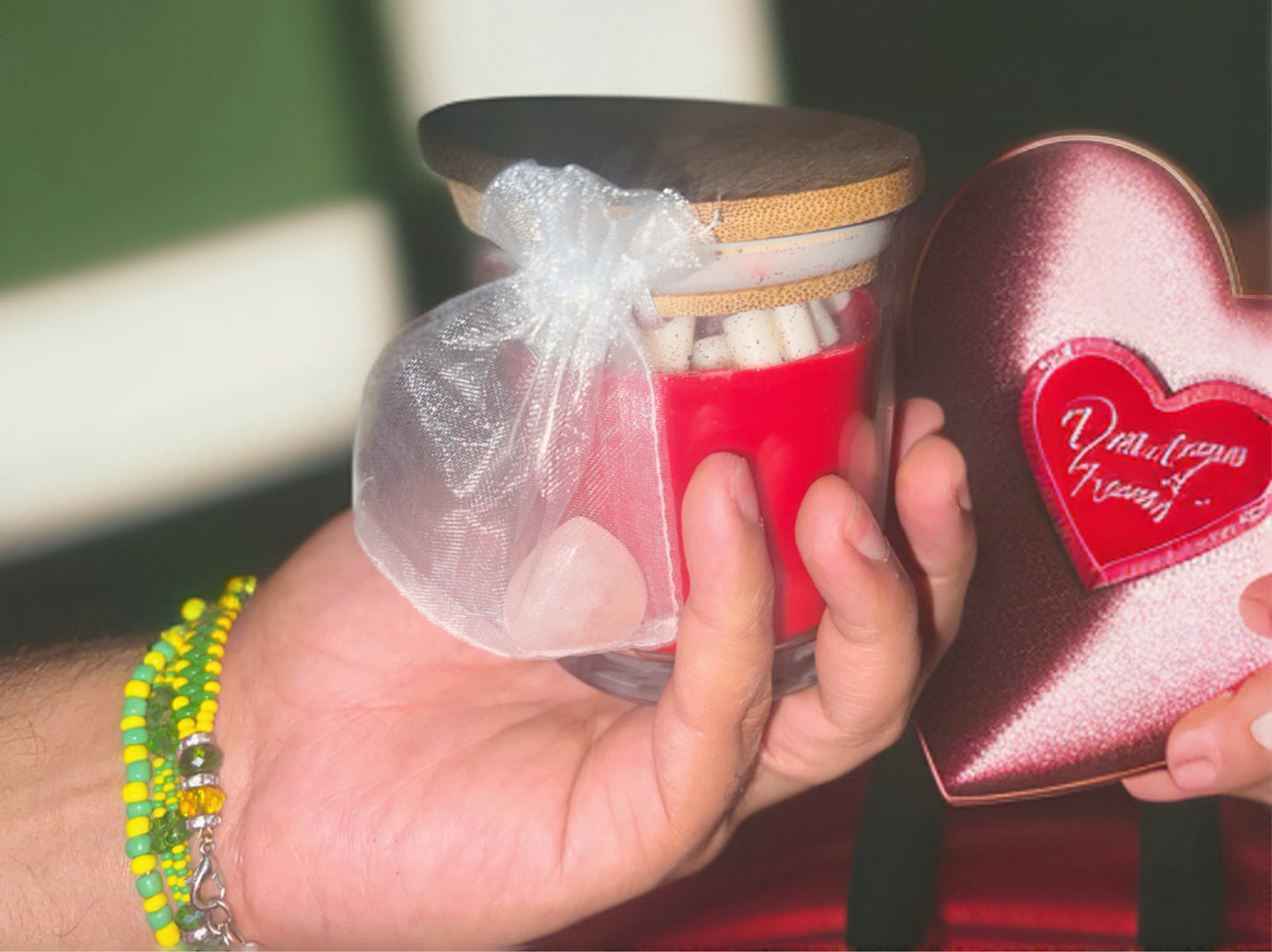 Valentines Day Candle
