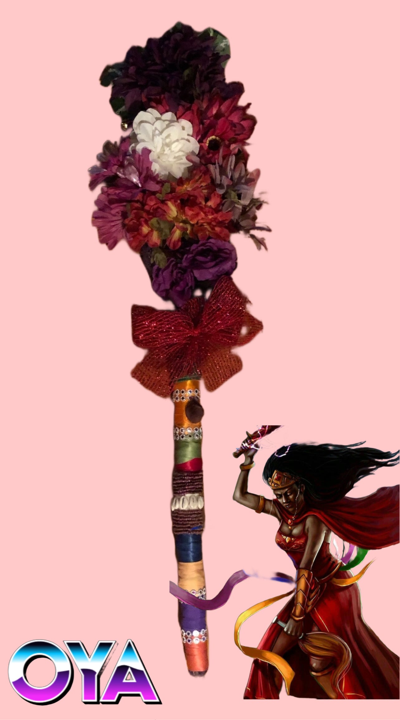 Oya Blessed Orisha Broom