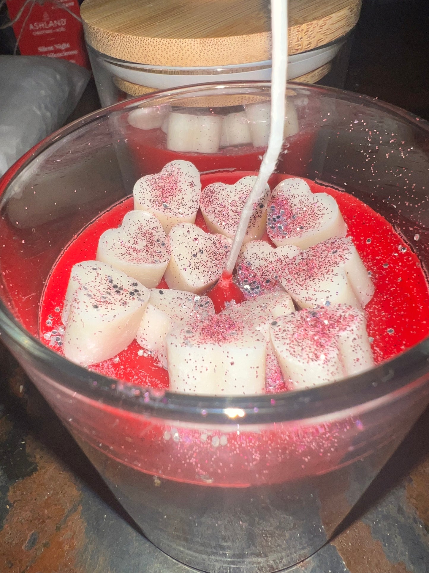 Valentines Day Candle
